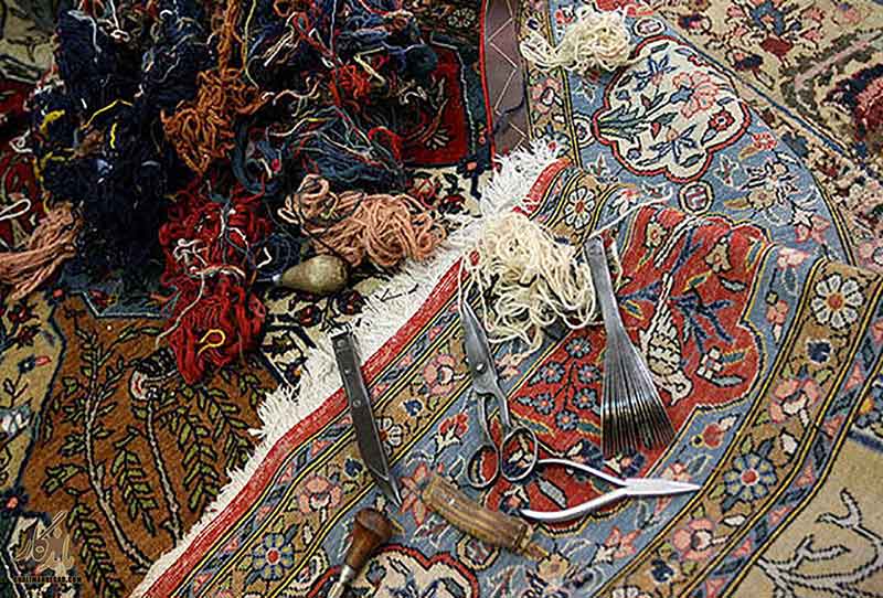 قالیشویی در مهرشهر