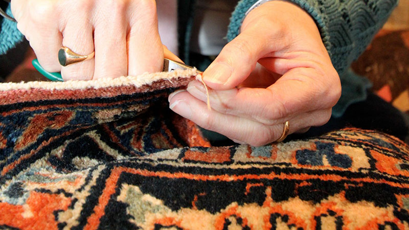 ترمیم و رفوگری فرش