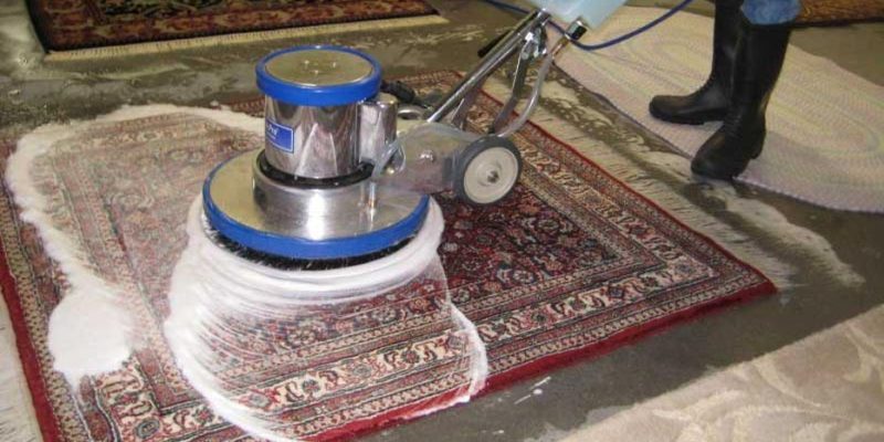شستشوی فرش با فوم شستشو چگونه است؟ - قالیشویی خوشنام